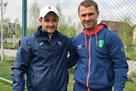 Sergei Rebrov attended the Olympic training session