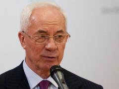 Azarov is eager to Ukraine