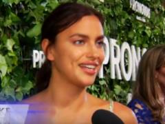 Irina Sheik showed the luxurious dress of her dreams