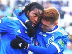  Dynamo  squeezed  Vorskla  and continued the pursuit of  Shakhtar 