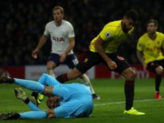 Tottenham-Watford. Announcement of the match