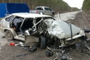 In Berezovsky in a terrible accident, a married couple was killed
