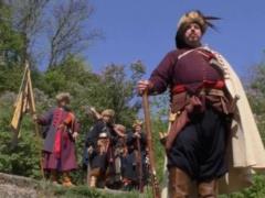 In Cherkasy region, the reenactors reproduced the historic battle at Korsun