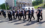 Order in the center of Kiev is monitored by about 500 cops