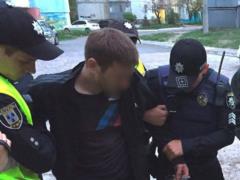 In Sumy, a suspect in a robbery attack on a police officer