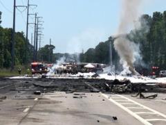 The number of victims of the crash of a US military aircraft has grown