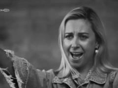 Tonya Matvienko and the Chapel sang in an atmospheric black and white video shot in Zaporozhye