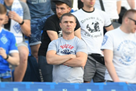 Сергей Ребров смотрел матч против Мариуполя в секторе ультрас Динамо