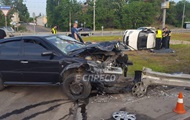 In Kiev as a result of an accident killed a taxi passenger