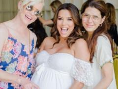 Longoria in the last weeks of pregnancy arranged a party with Hollywood girlfriends