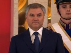 Volodin marked a new stage in the development of the country