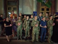 На Харьковщине отметили Первую минуту мира