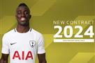 Davinson Sanchez signed a new contract with Tottenham