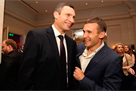 Klitschko brothers - Shevchenko team coaches at the Champions Tournament in Kiev
