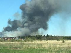 At the training ground in Udmurtia explosions are heard