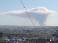 Bombing village in Udmurtia hit the video