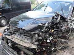 The head of the Khozsuda of the Mykolayiv region got into an accident on an undeclared car