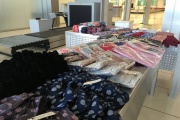 In Koltsovo detained a Tajik citizen who was carrying  30 kg of cowards and pajamas as a present to his friends 