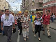Харьков. Парад вышиванок