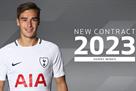 Tottenham extended the contract with Winks