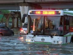 Москву затопили потужні зливи