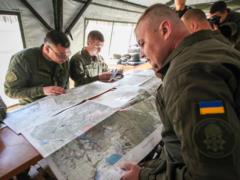На Киевщине начались совместные международные учения военных Нацгвардии и инструкторов Вооруженных сил Канады