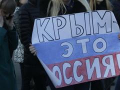Ukrainians recognized Crimea as Russian