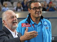 De Laurentiiss thanked Sarri for his work in Napoli