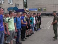 In Slavyansk conducted for the demise of guardsmen-conscripts