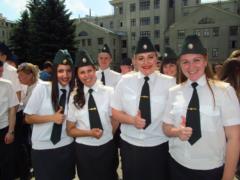 In Kharkov, about 140 future medical officers accepted the Military oath of allegiance to the Ukrainian people