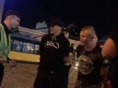  Group hooliganism . Police began criminal proceedings after the attack on the fans of "Liverpool"