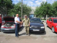 In Sumy, confiscated cars were handed to large families and military