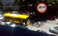 В Киеве за рулем автобуса умер водитель