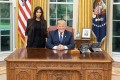 Ким Кардашьян встретилась с Дональдом Трампом в Белом доме