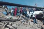 11 people killed in a collision between a bus and a truck in Mexico