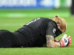 Karius finished the Champions League final with a concussion - Bild
