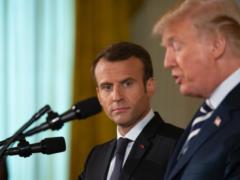 Макрон сравнил разговор с Трампом с производством колбасы