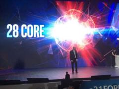 Intel introduced a 28-core processor