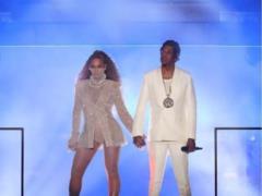 Beyonce and Jay Zee showed twins during the grand show
