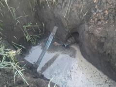 In the Kharkiv region, border guards discovered and dismantled an underground pipeline across the state border