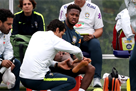 Fred injured in the training of the Brazilian national team