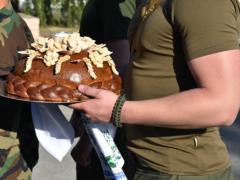 Бойцы бригады быстрого реагирования Нацгвардии Украины вернулись из зоны проведения ООС