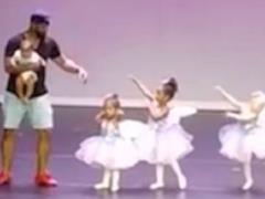 The network has conquered the video with the daddy, who suddenly had to  do the ballet 