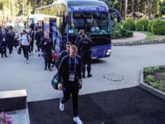 Збірну Англії поселили біля руїн