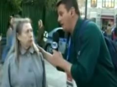  What language do you speak now? . Russian grandmother before World Cup-2018 gave the most trash interview in history