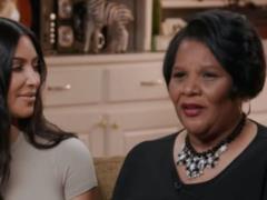 I love this woman: Kim Kardashian met with an American released from her