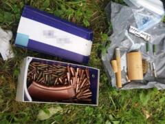 В Черниговской области СБУ изъяла украденное из АТО оружие и боеприпасы