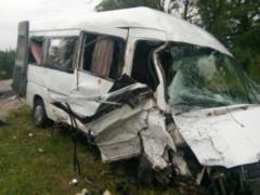 Driver Ріаnобой has got in terrible road accident and has appeared behind a lattice
