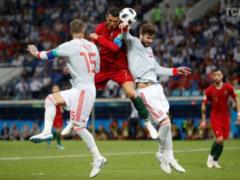 Portugal and Spain in a fantastic match World Cup 2018 did not determine the winner, Ronaldo designed a hat-trick
