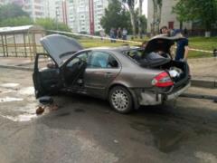 У Черкасах підірвали  Мерседес  з відомим бізнесменом
